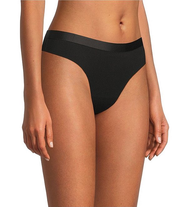 VAN WINKLE & CO. Flat Rib Thong Panty