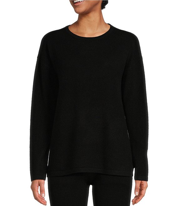 VAN WINKLE & CO. Oversized Cashmere Long Sleeve Crew Neck Coordinating ...