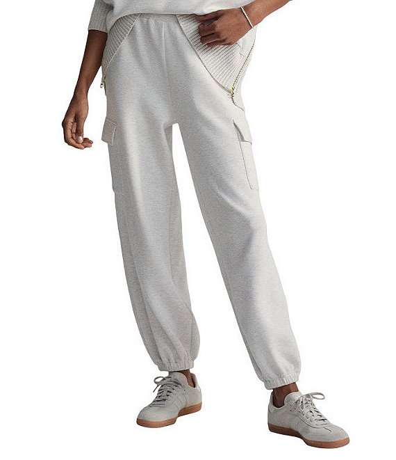 Varley Cargo DoubleSoft Knit High Rise 25#double; Jogger Pants