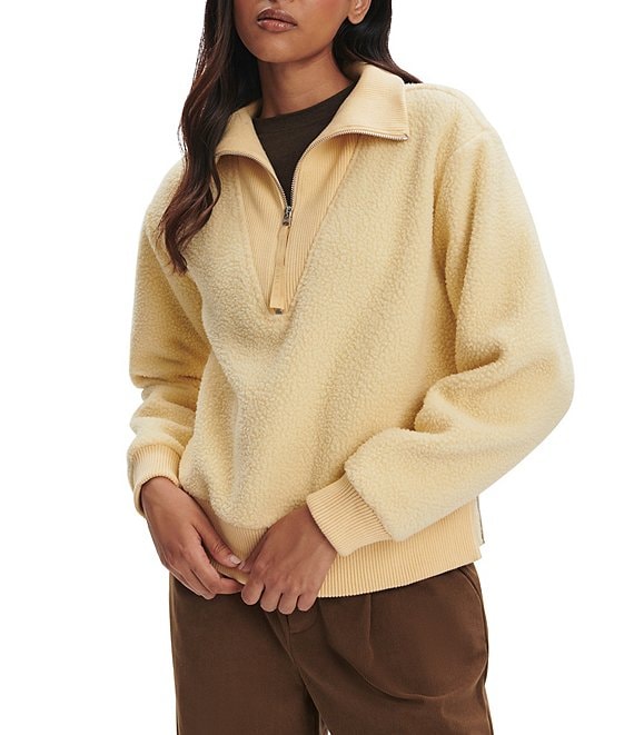 Varley Jaylin Half Zip Long Sleeve Fleece Pullover | Dillard's