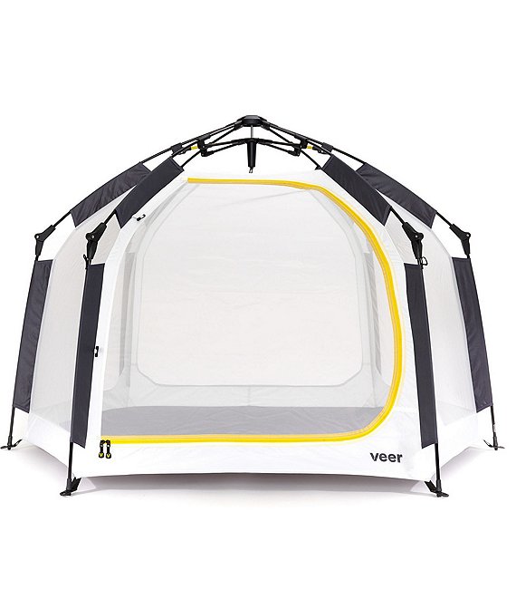 Color:White - Image 1 - Basecamp Portable Outdoor Playard Tent