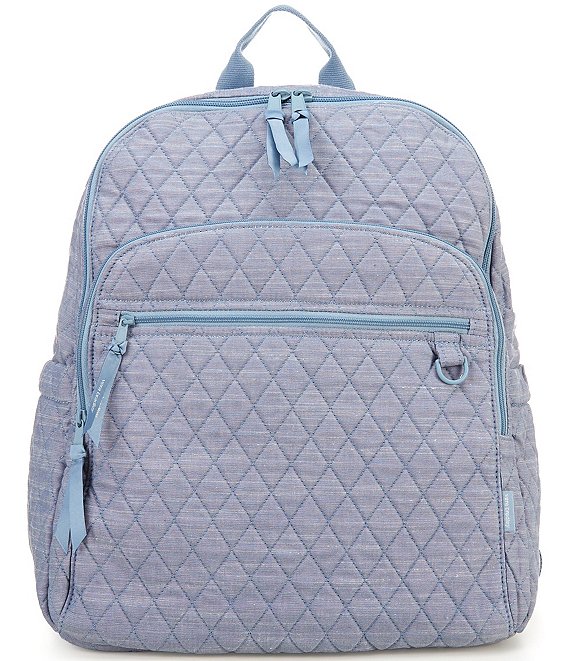 Vera Bradley Bancroft Premium Cotton Chambray Backpack