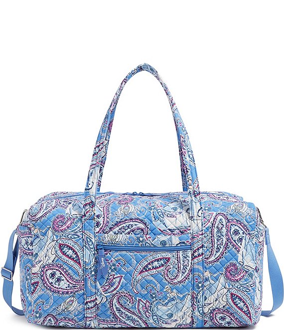 Vera Bradley Disney Collection Cinderella Paisley Large Travel Duffle ...