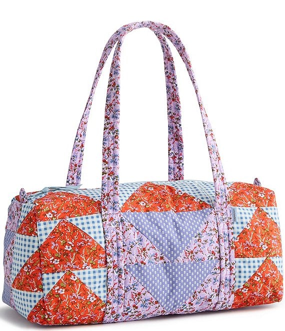 Vera Bradley Flying Geese Patchwork Small Original Duffel Bag