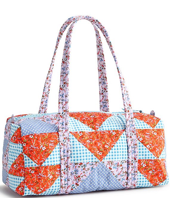 Vera Bradley Flying Geese Patchwork Small Original Duffel Bag