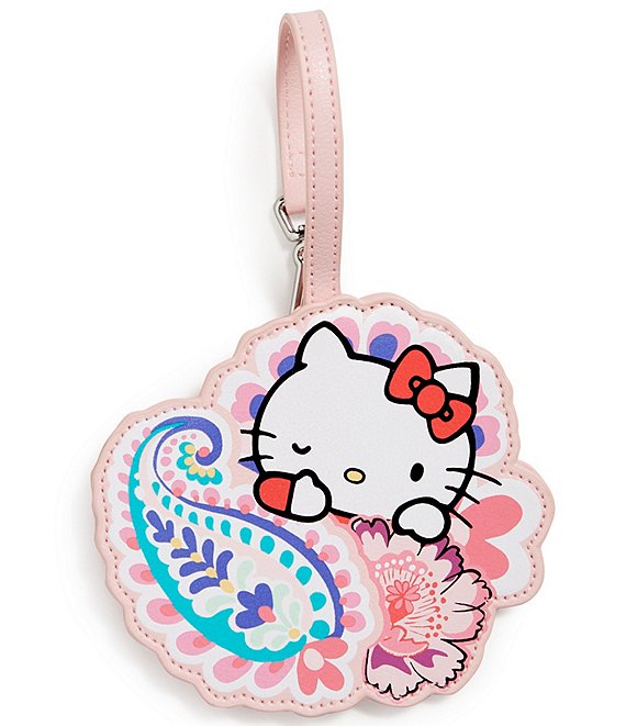 Color:Hello Kitty Paisley - Image 1 - Hello Kitty Luggage Tag