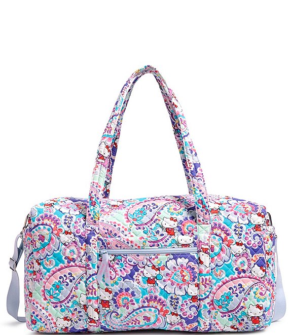 Vera Bradley Hello Kitty Paisley Large Travel Duffle Bag | Dillard's