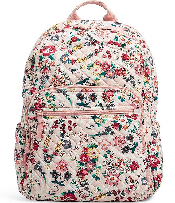 Color:Prairie Paisley - Image 1 - Iconic Campus Paisley Trolley Sleeve Backpack