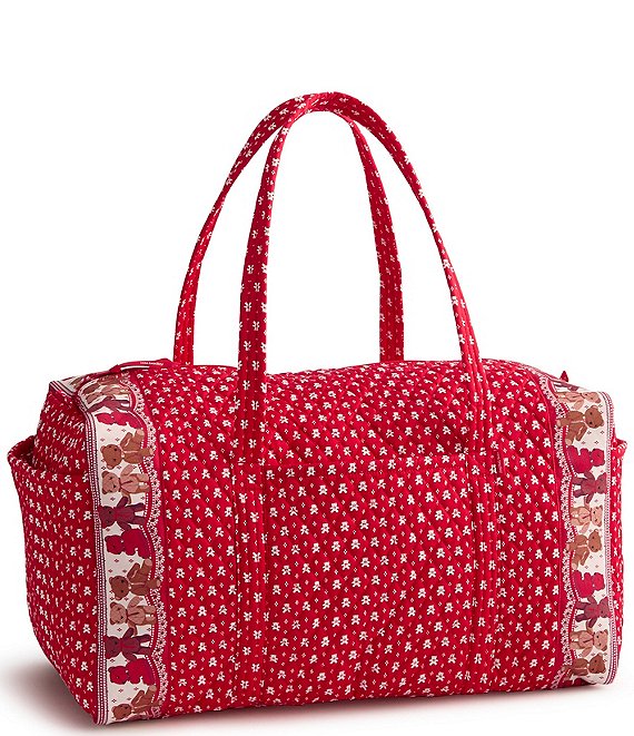 Vera Bradley Large Original Beary Ditsy Duffel Bag
