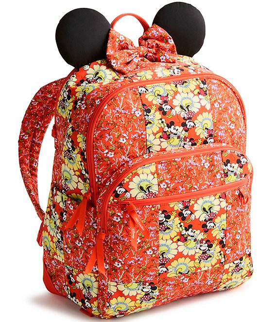 Vera Bradley Mickey & Minnie Petal Multi Collection Mancroft Backpack