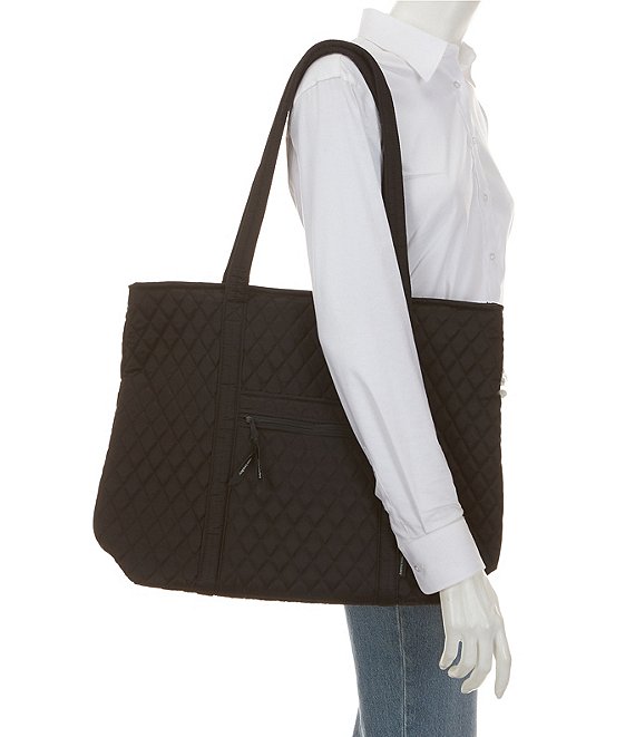 Vera Bradley ブラックキルティング トートバッグ Vera Bradley Original Vera Quilted Tote Bag | Dillard's