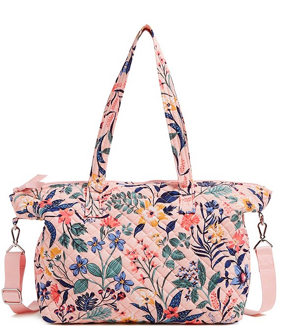 Vera Bradley Paradise Coral Lyla Travel Tote Bag | Dillard's