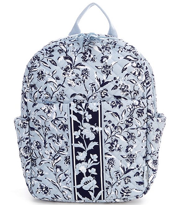 Vera Bradley Perennials Gray Small Backpack | Dillard's