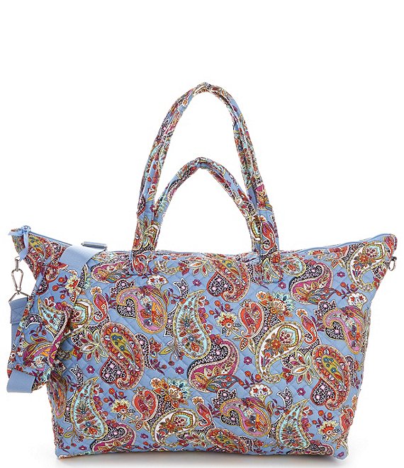 Vera Bradley Provence Paisley Overnight Travel Tote Bag | Dillard's