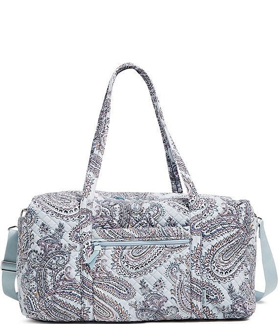 Vera Bradley Soft Sky Paisley Large Travel Duffle Bag Dillard s