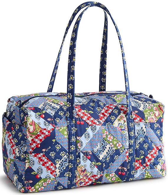 duffel bag vera bradley retired pattern travel bags outlet sale Packable Garden Dream Going home for the weekend or out for an overnight getaway Women's Travel Bags, Suitcases, Duffels