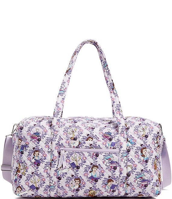 Color:Belle Floral - Image 1 - X Disney Belle Floral Large Travel Duffle Bag