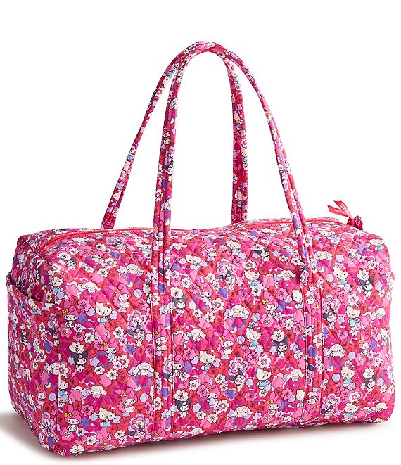 Vera Bradley x Hello Kitty Floral Large Original Duffel Bag