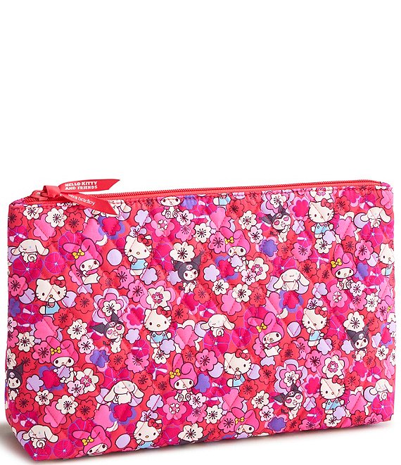 Vera Bradley x Hello Kitty Hello Hydrangeas Large Pouch | Dillard's
