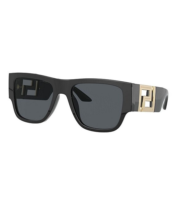New Versace Black Men Sunglasses 57mm 