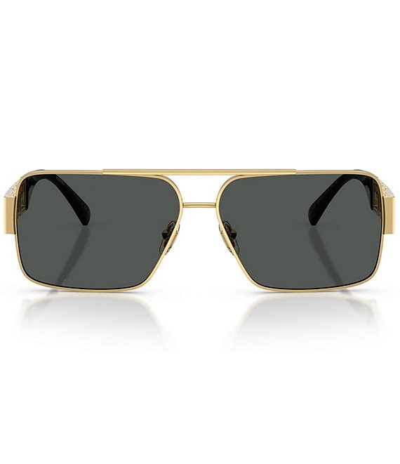 Versace Unisex Greca 61mm Navigator Sunglasses | Dillard's
