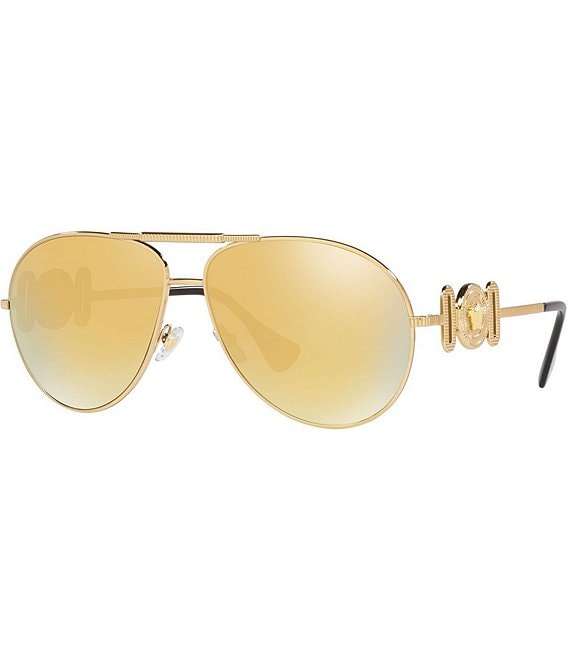 Versace Unisex Ve2249 65mm Aviator Sunglasses | Dillard's