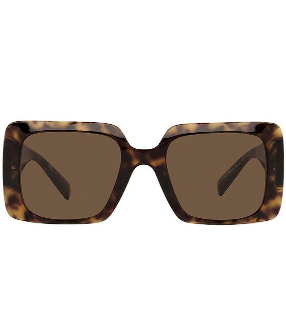Versace Ve 54Mm Havana Square #265706V11B Versace, Womens Square Sunglasses, 54mm Lens, Havana  main image 3