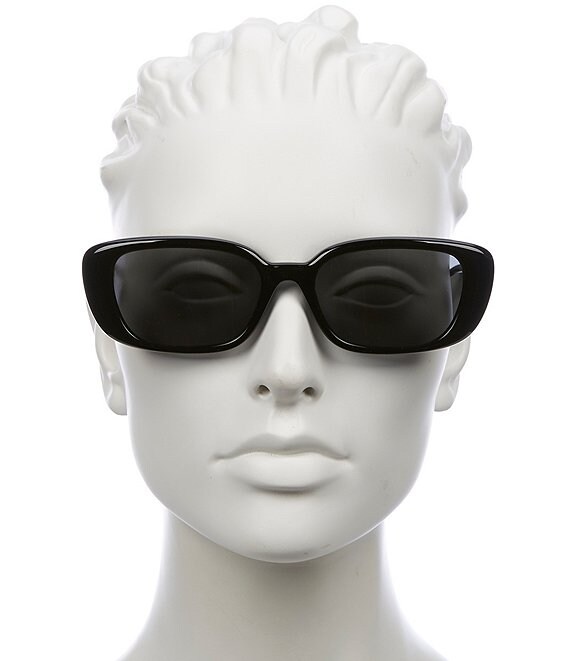 Versace Black Women’s Chunky Rectangular Sunglasses Rectangular sunglasses in black - Versace | Mytheresa main image 3