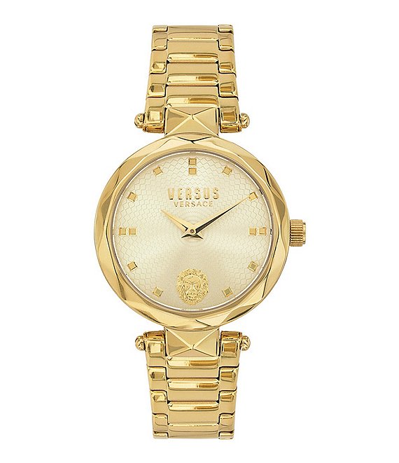 Versus By Versace Women s Covent Garden Analog Gold Stainless