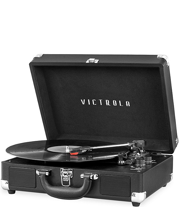 Victrola Turntable store Bluetooth Portable Suitcase 3 Speed Player