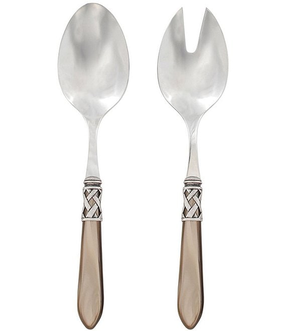 VIETRI Aladdin Antique Collection Salad Server Set