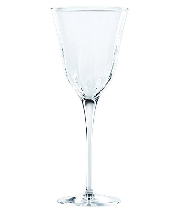 VIETRI Optical Clear Wine Glass