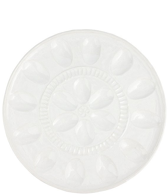 VIETRI Pietra Serna Collection Deviled Egg Tray
