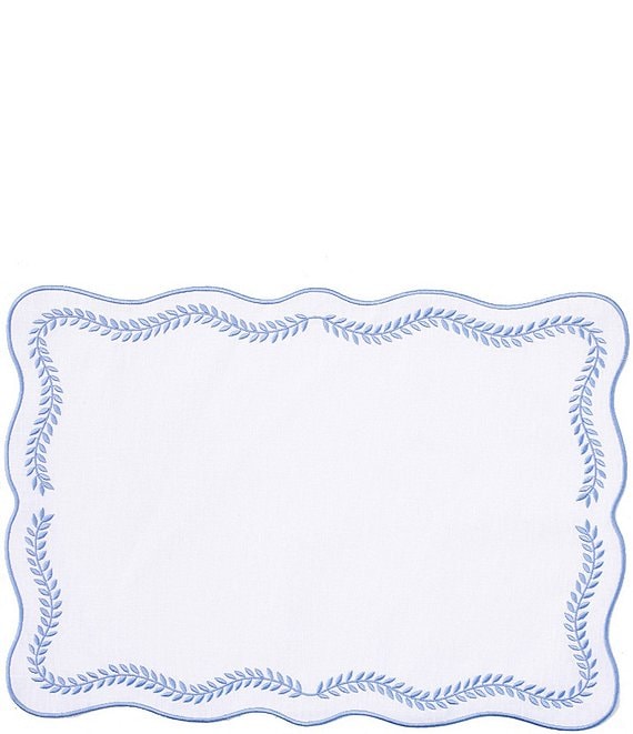 VIETRI Tessuti Collection Rectangular Placemats, Set of 4