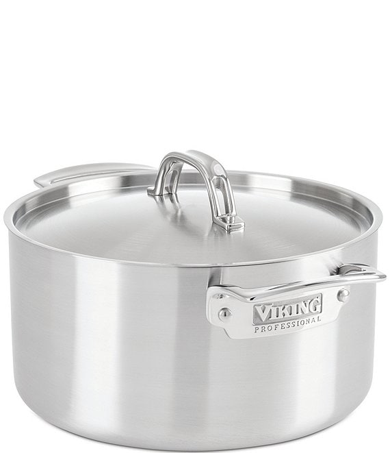 Viking Professional 5-Ply Stainless Steel Stain Stock Pot