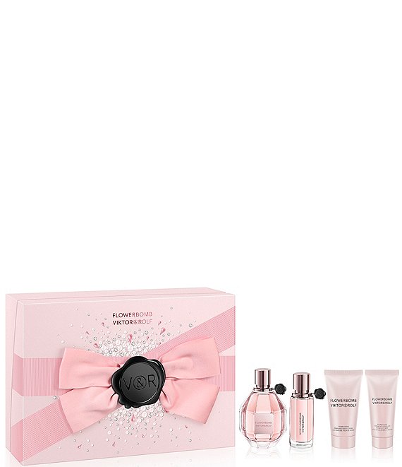 Viktor & Rolf Flowerbomb Eau de Parfum 4-Piece Luxury Gift Set | Dillard's
