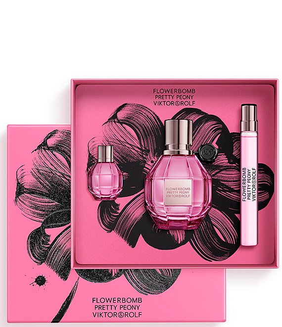 Viktor & Rolf Flowerbomb Pretty Peony Eau de Parfum 3-Piece Gift