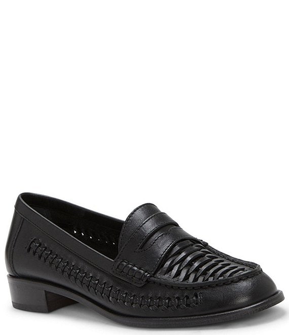 Vince Camuto Calie Braided Leather Penny Loafers | Dillard display picture 1