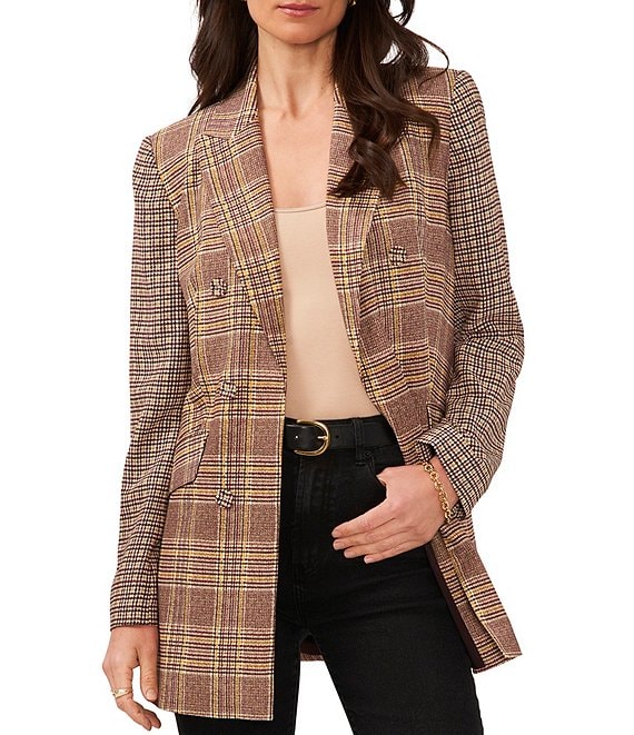 Vince Camuto Double Breasted Statement Blazer | Dillard's