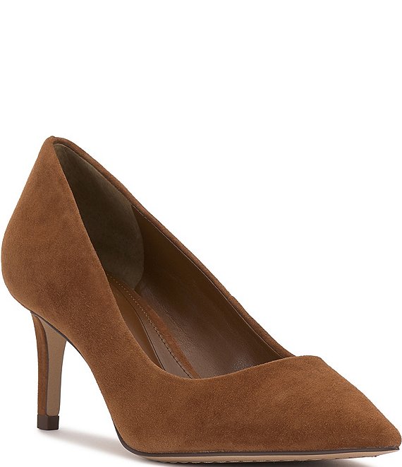 Vince Camuto Kehlia Suede Pointed Toe Pumps