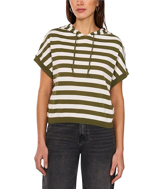 Vince Camuto Luxe Crepe de Chine Sleeveless Cowl Neck Tank