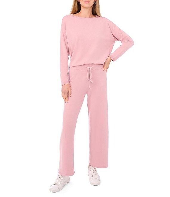 Vince Camuto Coordinating Knit Wide Leg Drawstring Pants | Dillard's