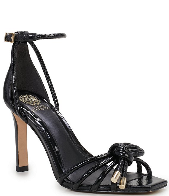 Vince Camuto Lidana Patent Leather Bow Dress Sandals | Dillard's