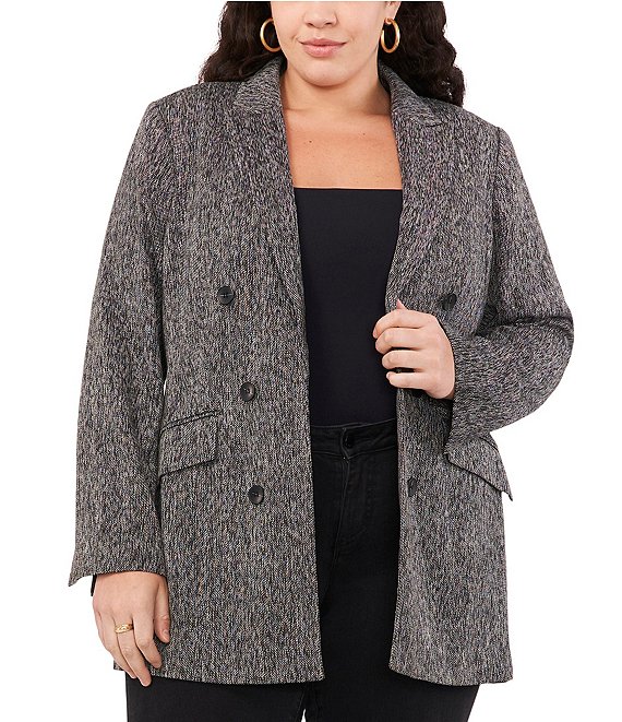 Vince notch collar outlet long cardigan