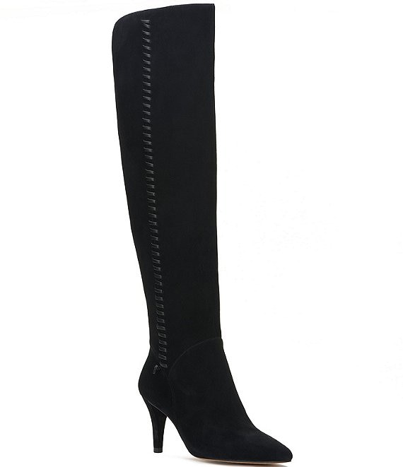 Vince camuto grey clearance over the knee boots