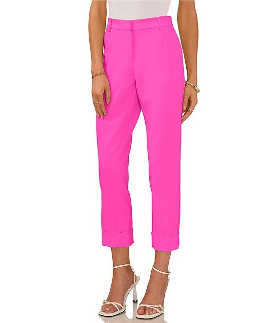 Buy Magenta Pink Rayon Solid Women Regular Wear Pant for Best Price,  Reviews, Free Shipping