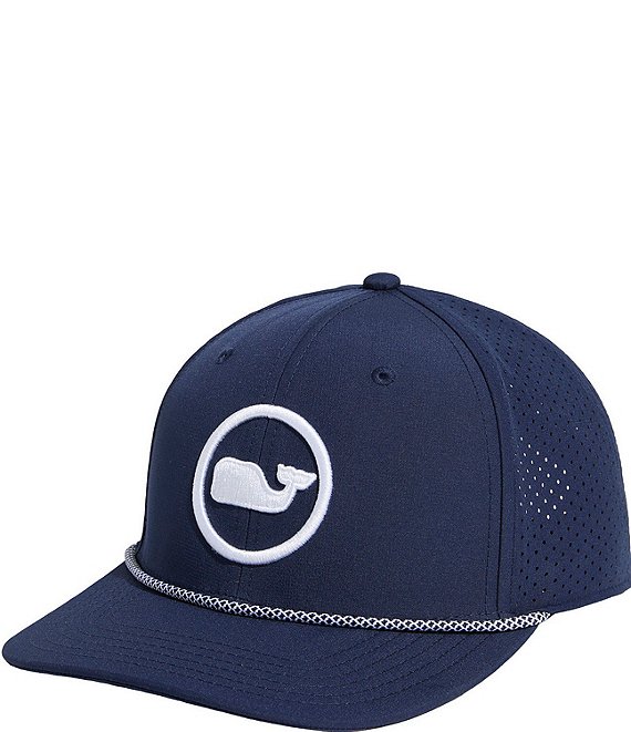 Vineyard Vines Dot Whale Rope Hat