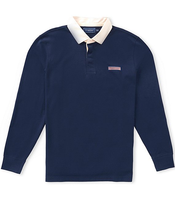Vineyard Vines Rugby Long Sleeve Polo Shirt