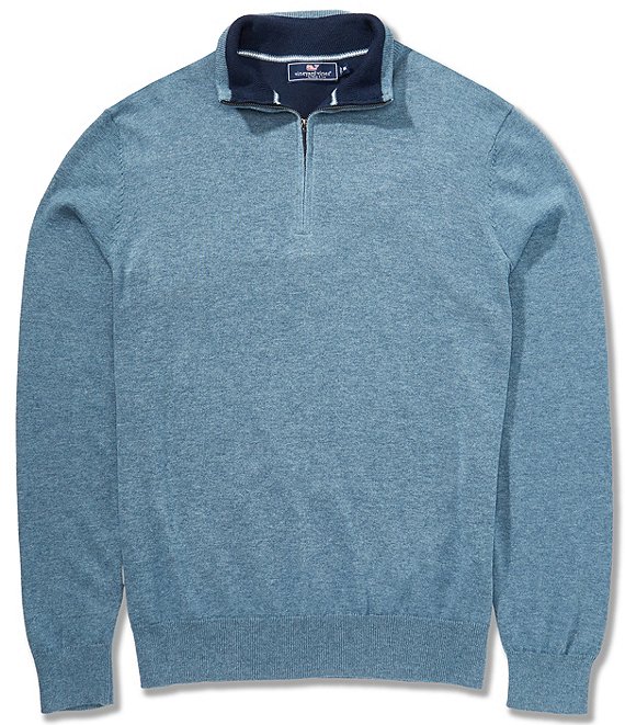 Vineyard Vines Tipped Boathouse Quarter-Zip Pullover