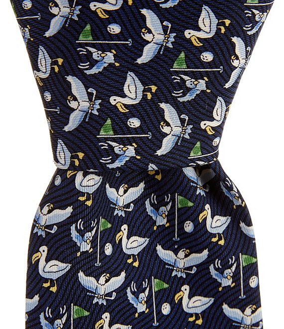 Vineyard Vines Under Par 3#double; Narrow Silk Tie